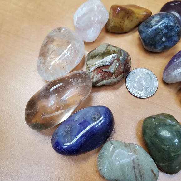 1 lb Gem Stone Lot #1 - 16oz of tumbled stones - Picture 5 of 8